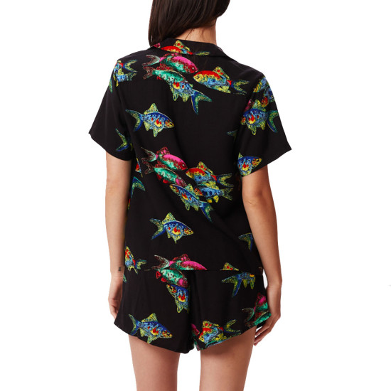 Obey Γυναικείο πουκάμισο Fishbowl Relaxed Shirt